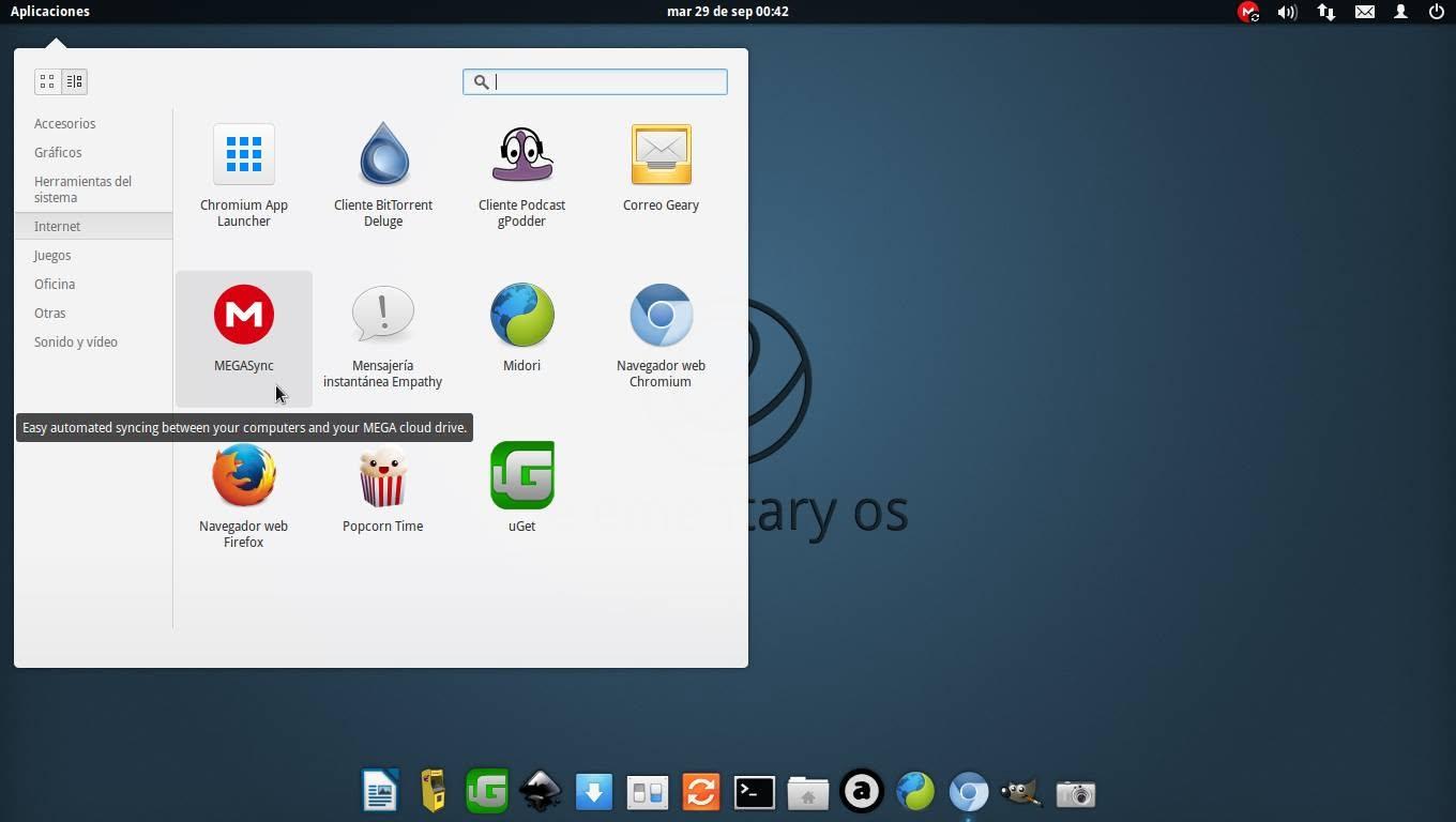 Captura de pantalla de mi Elementary OS en 2015. Creo que fue el último intento que hice de usar ese OS como escritorio definitivo. Era muy estable hasta que dejaba de serlo.